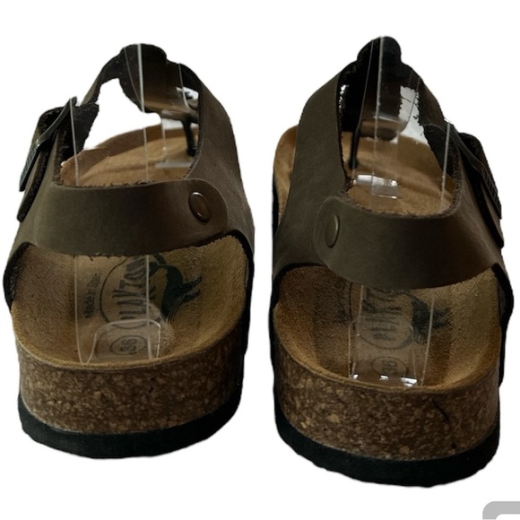 NWOT Plakton Brown Leather Pagonis Greek Sandals Womens size 36 US 5-5.5 - Picture 8 of 11